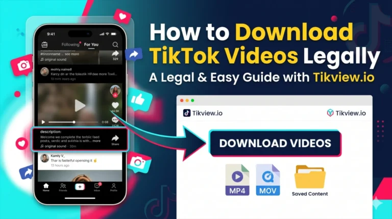 Download TikTok videos legally