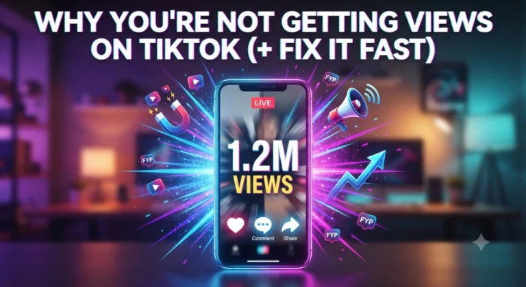 getting views on TikTok